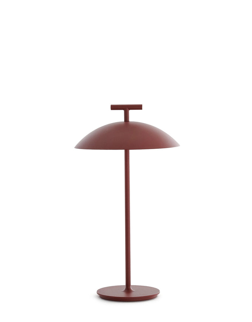 Lampe Mini Geen-A de Ferruccio Laviani - Kartell-Rouge-Batterie-The Woods Gallery