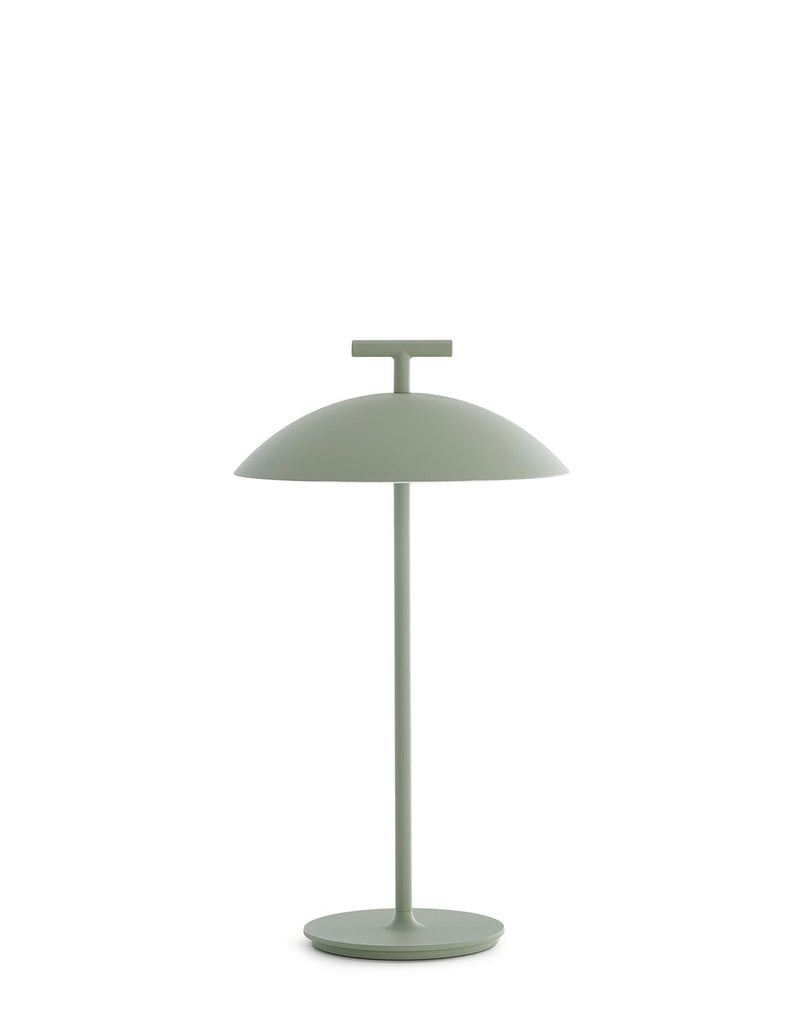 Lampe Mini Geen-A de Ferruccio Laviani - Kartell-Vert-Batterie-The Woods Gallery