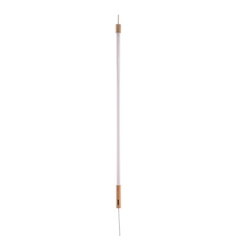 Lampe Neon Linéa de Selab + Alessandro Zambelli - Seletti-Blanc-The Woods Gallery
