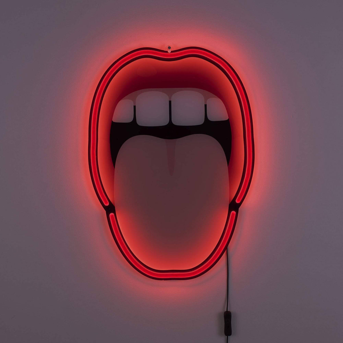 Lampe Neon Tongue de Studio Job - Seletti-The Woods Gallery