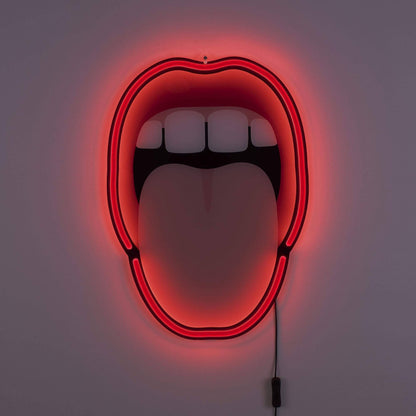 Lampe Neon Tongue de Studio Job - Seletti-The Woods Gallery