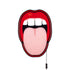 Lampe Neon Tongue de Studio Job - Seletti-The Woods Gallery
