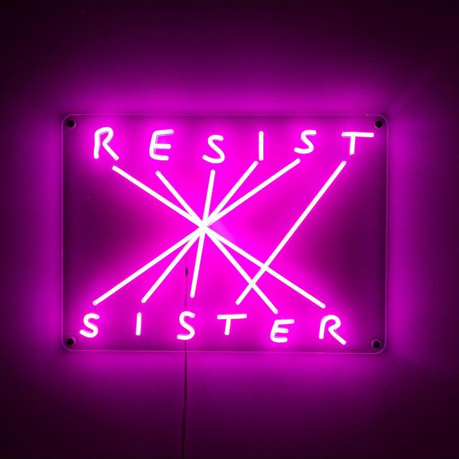 Lampe Resist - Sister rose de Nico Vascellari - Seletti-The Woods Gallery