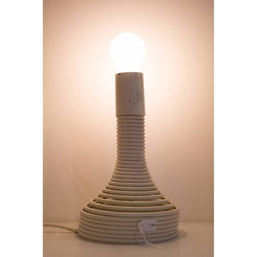 Lampe Spirale de Angelo Mangiarotti - Candle Italy - Vintage-The Woods Gallery