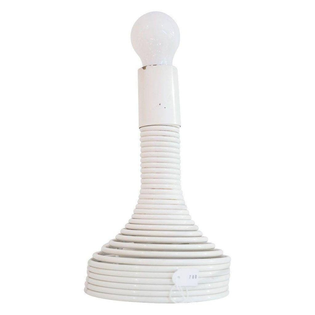 Lampe Spirale de Angelo Mangiarotti - Candle Italy - Vintage-The Woods Gallery