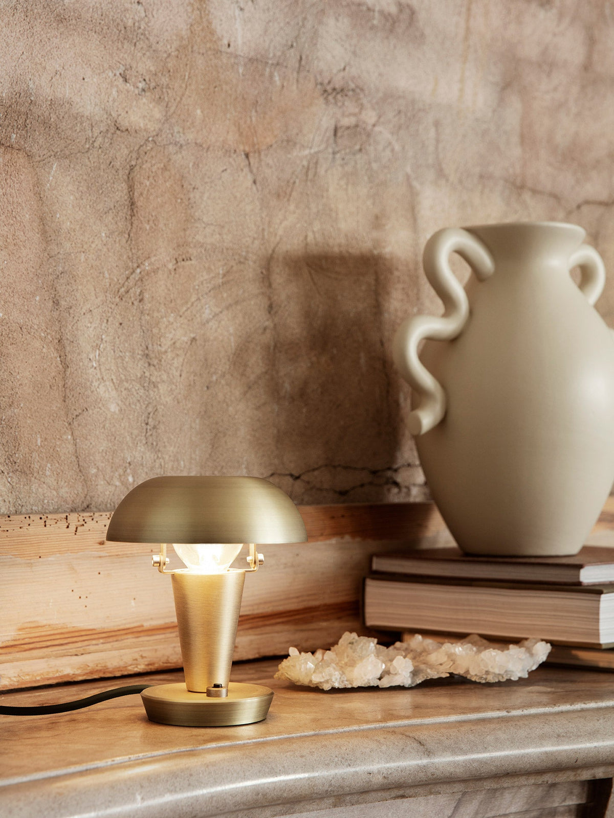 Lampe Tiny - Ferm Living-Laiton-The Woods Gallery