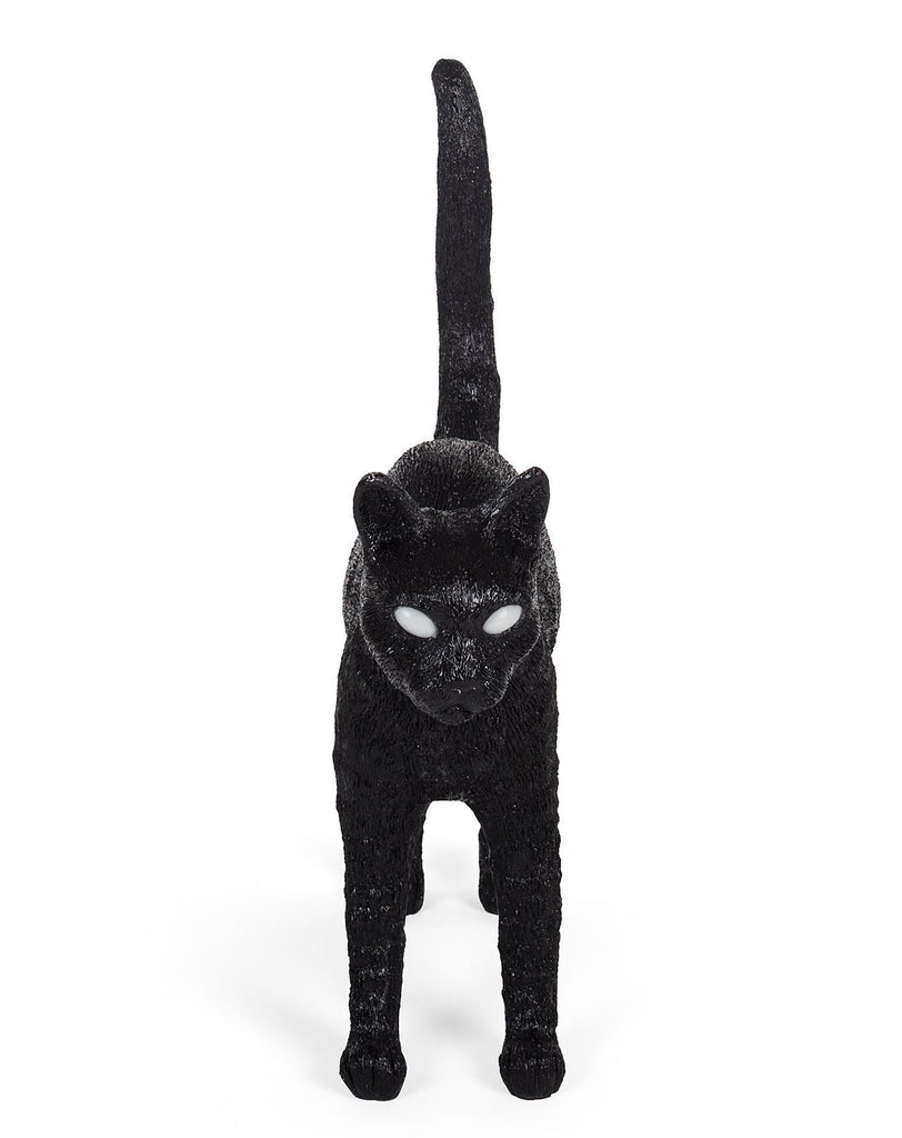 Lampe chat Jobby The Cat Noir de Studio Job - Seletti-The Woods Gallery