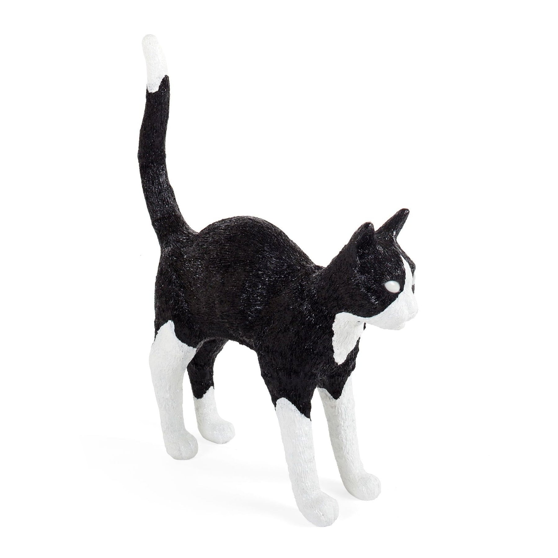 Lampe chat Jobby The Cat Noir et Blanc de Studio Job - Seletti-The Woods Gallery