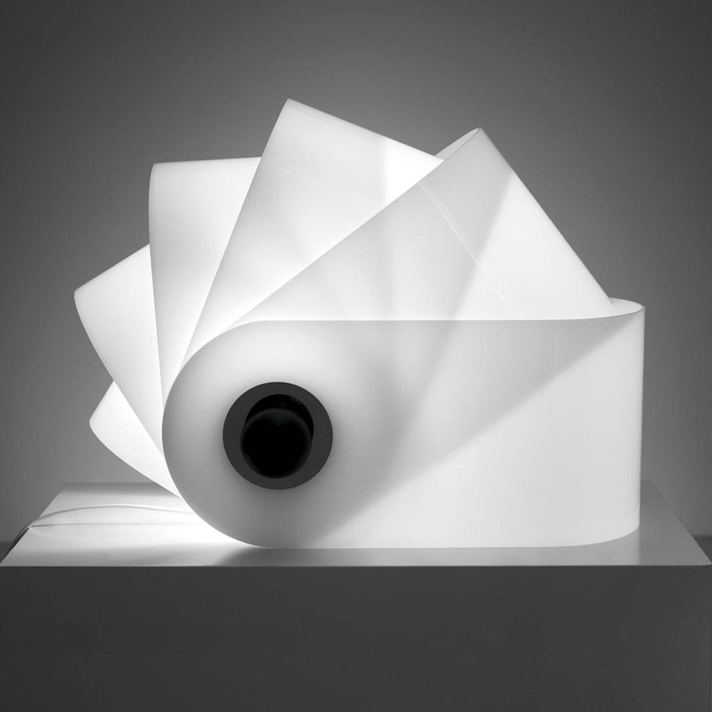 Lampe de table Gherpe de Superstudio - Poltronova-Blanc-The Woods Gallery