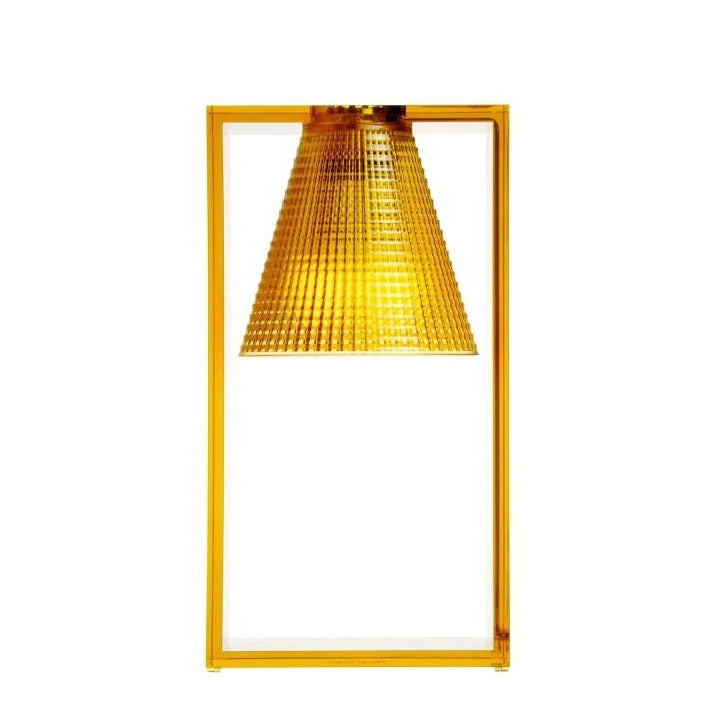 Lampe de table Light-Air d'Eugeni Quitllet - Kartell-Ambre-The Woods Gallery
