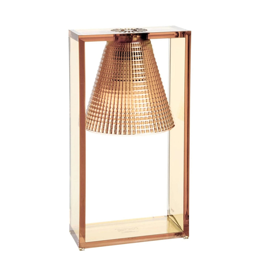 Lampe de table Light-Air d'Eugeni Quitllet - Kartell-Ambre-The Woods Gallery