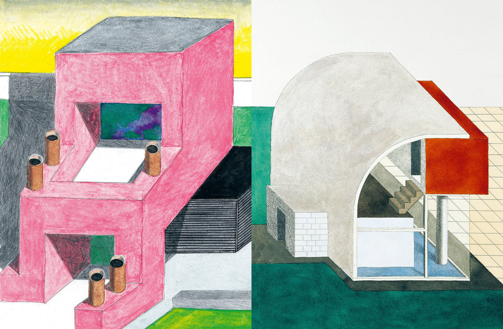 Livret 16 pages Architettura Attenuata - Ettore Sottsass-The Woods Gallery