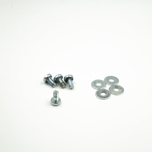 Lot de 4 vis avec rondelles pour shockmounts pour coques de sièges Eames