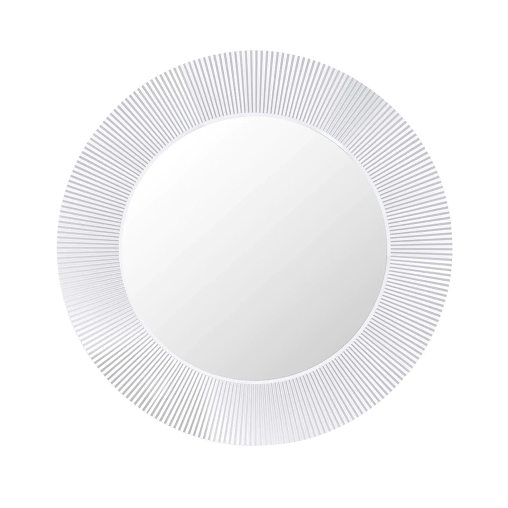 Miroir All Saints avec éclairage de Ludovica + Roberto Palomba - Kartell-Ambre-The Woods Gallery