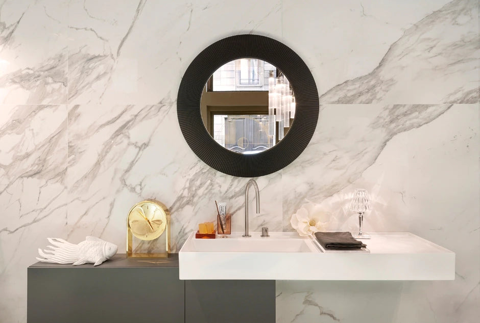 Miroir All Saints de Ludovica + Roberto Palomba - Kartell-Ambre-The Woods Gallery