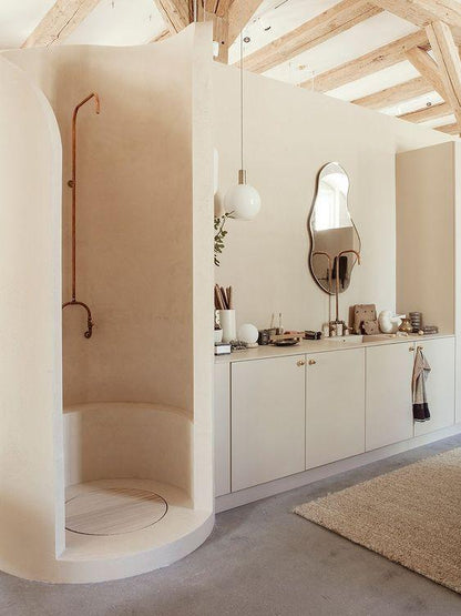 Miroir Pond Large Laiton de Trine Andersen - Ferm Living-The Woods Gallery