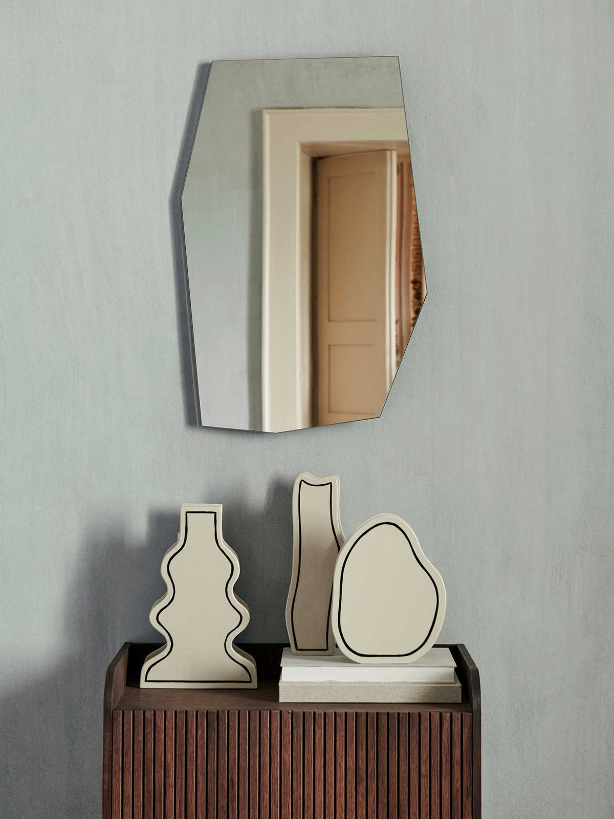 Miroir Shard Médium de Trine Andersen - Ferm Living-The Woods Gallery