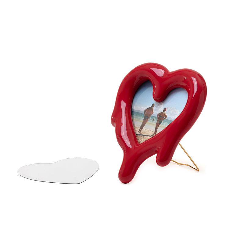 Miroir ou cadre photo Love Melted - Seletti-Rouge-The Woods Gallery