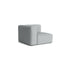 Module S1062 canapé Mags Soft- accoudoir gauche - Hay-module gris vu de trois quarts sur fond blanc-The Woods Gallery