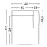 Module S7265- canapé Mags Soft Low- accoudoir droit - Hay-Catégorie de prix 1-Blanc-The Woods Gallery