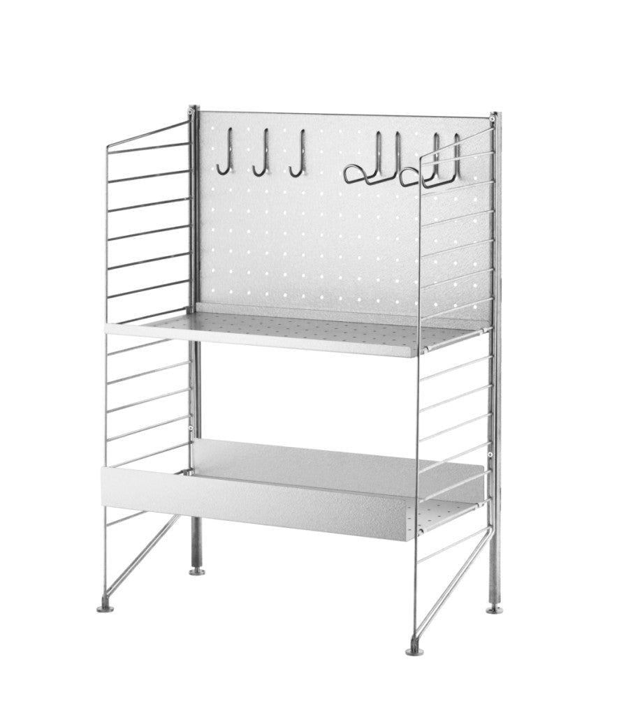 Montant vertical en acier galvanisé - String Furniture-The Woods Gallery