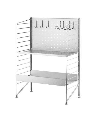 Montant vertical en acier galvanisé - String Furniture-The Woods Gallery