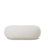 Ottoman Rico Boucle de Trine Andersen - Ferm Living-Blanc cassé-The Woods Gallery
