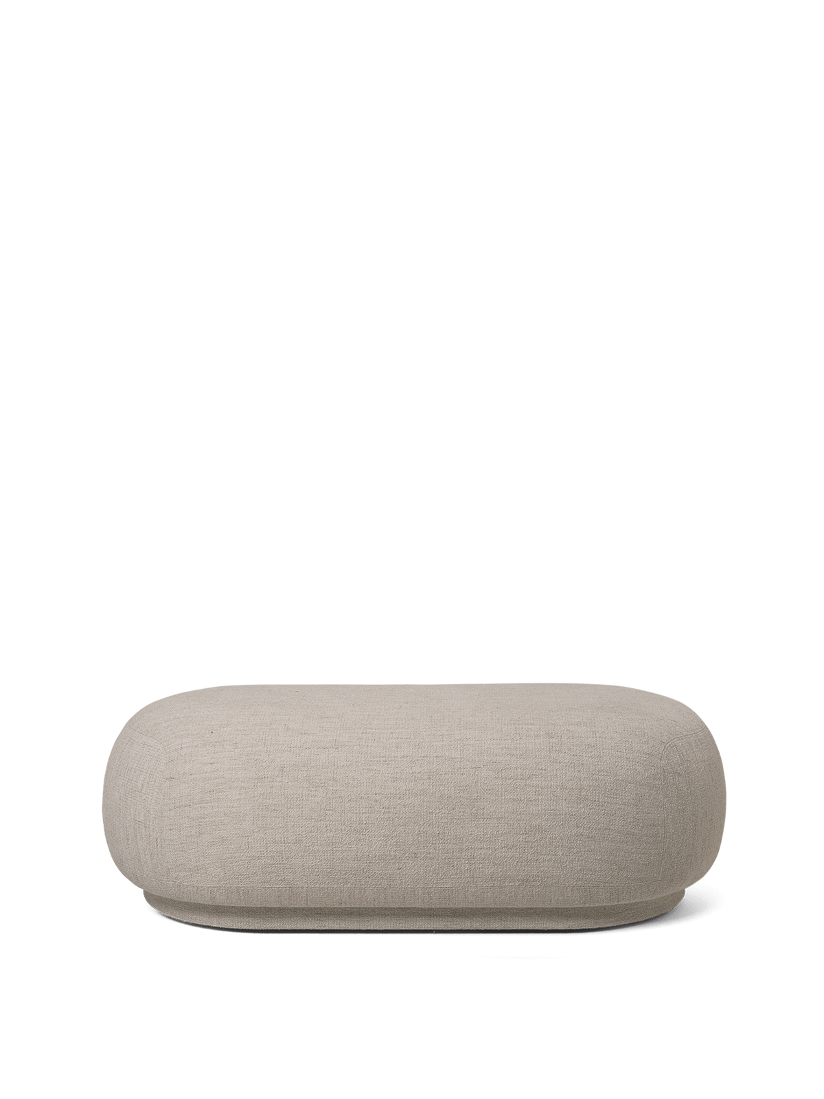Ottoman Rico Boucle de Trine Andersen - Ferm Living-Sable-The Woods Gallery