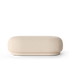 Ottoman Rico Brushed de Trine Andersen - Ferm Living-Blanc cassé-The Woods Gallery