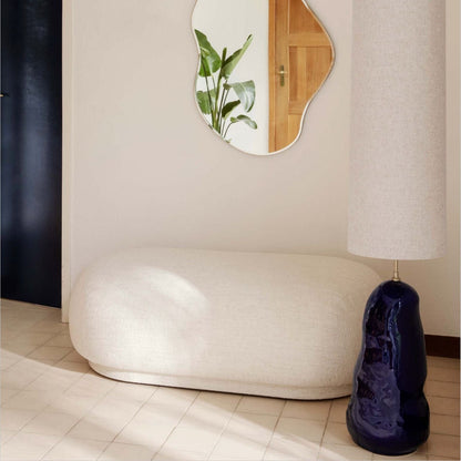 Ottoman Rico Brushed de Trine Andersen - Ferm Living-Sable-The Woods Gallery