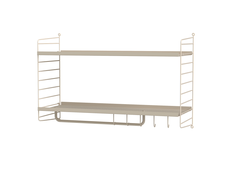 Pack Entrée Hallway D - String Furniture-Blanc-The Woods Gallery