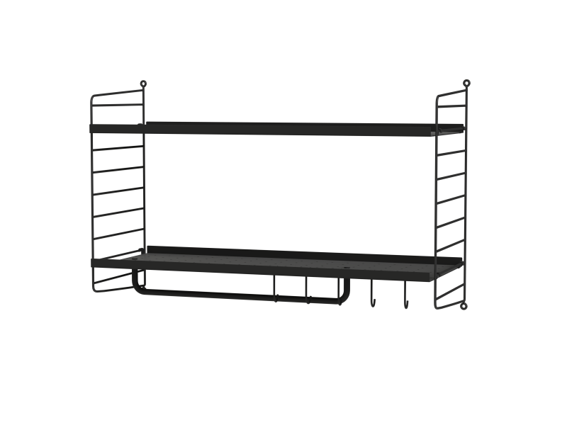 Pack Entrée Hallway D - String Furniture-Blanc-The Woods Gallery