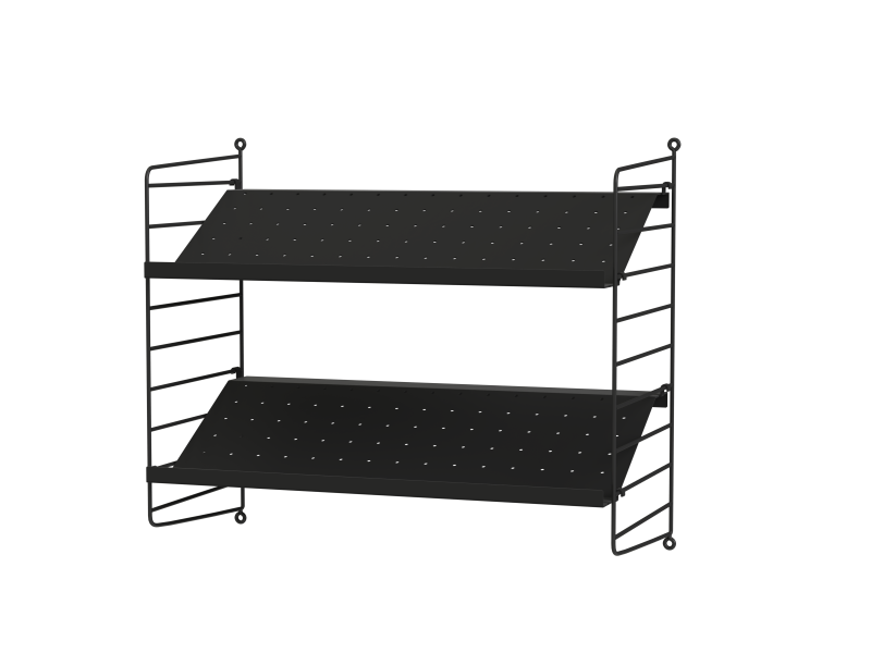 Pack Entrée Hallway F - String Furniture-Blanc-The Woods Gallery