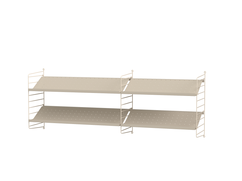 Pack Entrée Hallway I - String Furniture-Blanc-The Woods Gallery