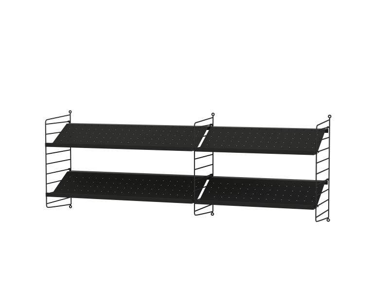 Pack Entrée Hallway I - String Furniture-Blanc-The Woods Gallery