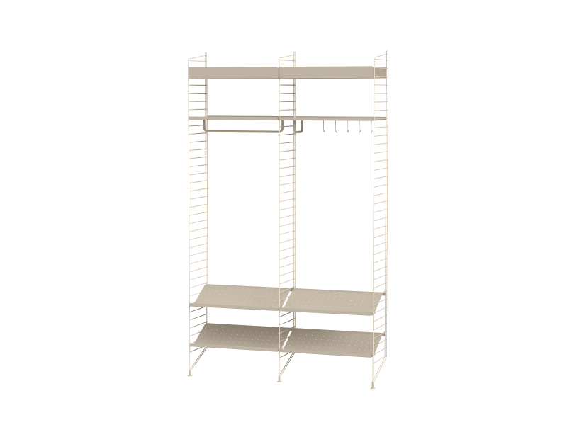 Pack Entrée Hallway K - String Furniture-Beige-The Woods Gallery