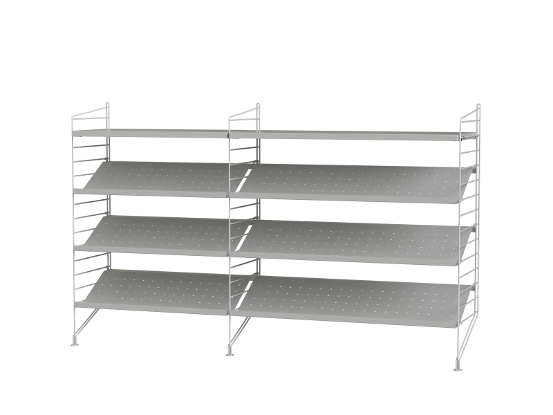 Pack Entrée Hallway N - String Furniture-Blanc-The Woods Gallery