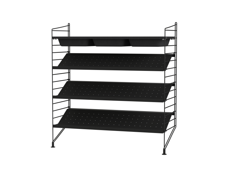 Pack Entrée Hallway O - String Furniture-Blanc-The Woods Gallery