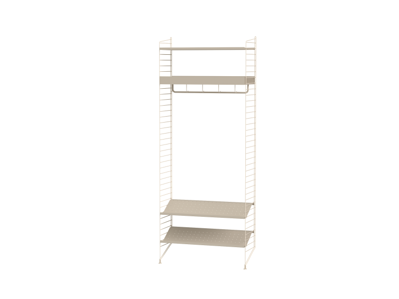 Pack Entrée Hallway R - String Furniture-Blanc-The Woods Gallery