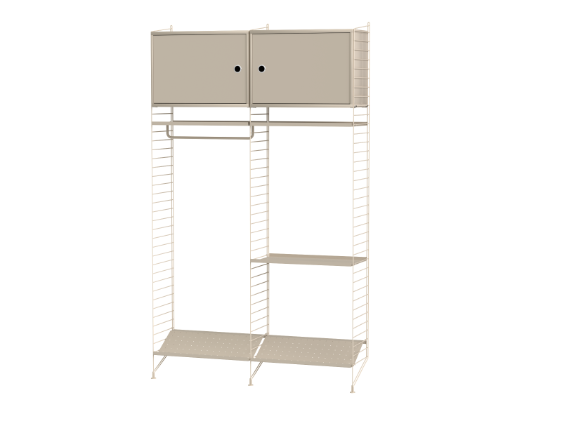 Pack Entrée Hallway T - String Furniture-Beige-The Woods Gallery