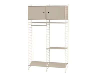 Pack Entrée Hallway T - String Furniture-Beige-The Woods Gallery