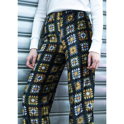 Pantalon en velours imprimé - The Woods-Medium-The Woods Gallery
