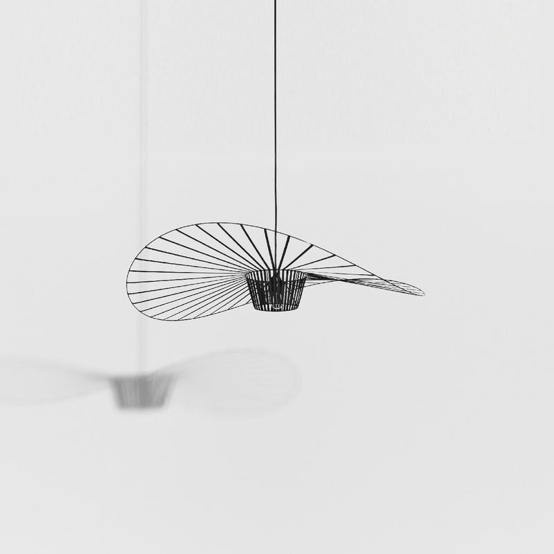 Petite Suspension Vertigo Ø110 cm de Constance Guisset - Petite Friture-Noir-The Woods Gallery