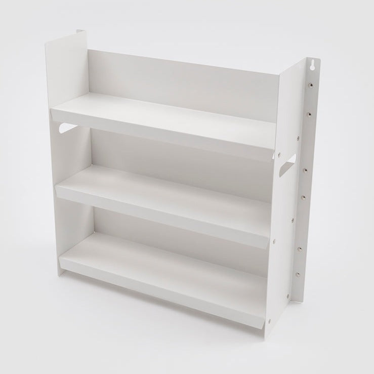 Petite bibliothèque Livorno 60 par Marco Ferreri - Danese Milano-Blanc-The Woods Gallery