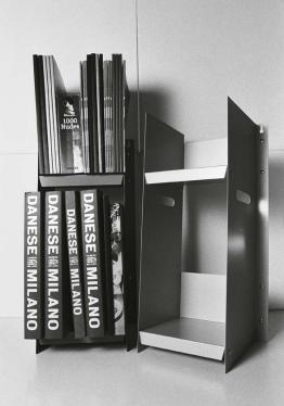 Petite bibliothèque Livorno par Marco Ferreri - Danese Milano-Blanc-The Woods Gallery