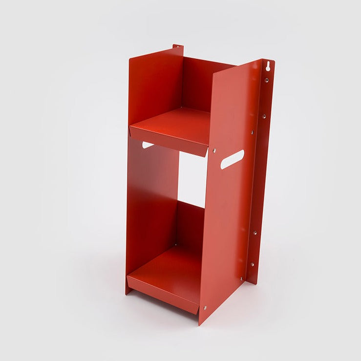 Petite bibliothèque Livorno par Marco Ferreri - Danese Milano-Rouge-The Woods Gallery