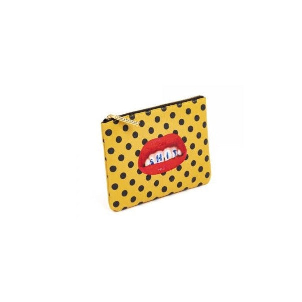 Petite pochette zippée Shit de ToiletPaper - Seletti-The Woods Gallery
