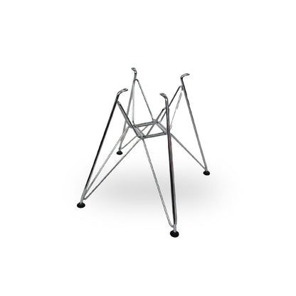 Piètement Eiffel Chromé pour chaises en fibre de verre Eames-The Woods Gallery