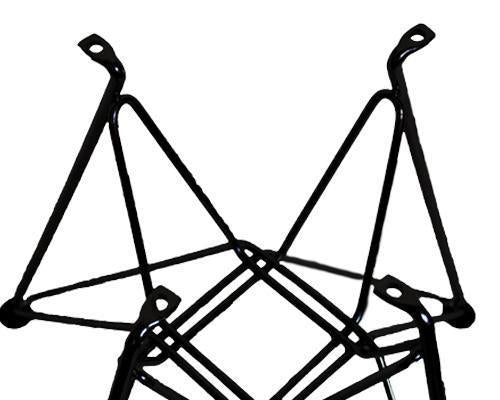 Piètement Eiffel Noir pour chaises en fibre de verre Eames-The Woods Gallery