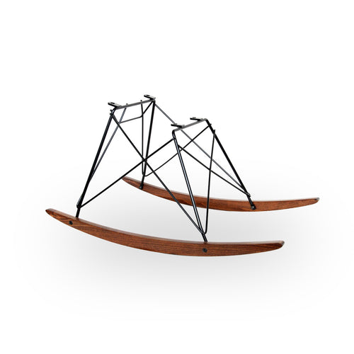 Piètement RAR Noir Rocking chair pour chaises en fibre de verre Eames